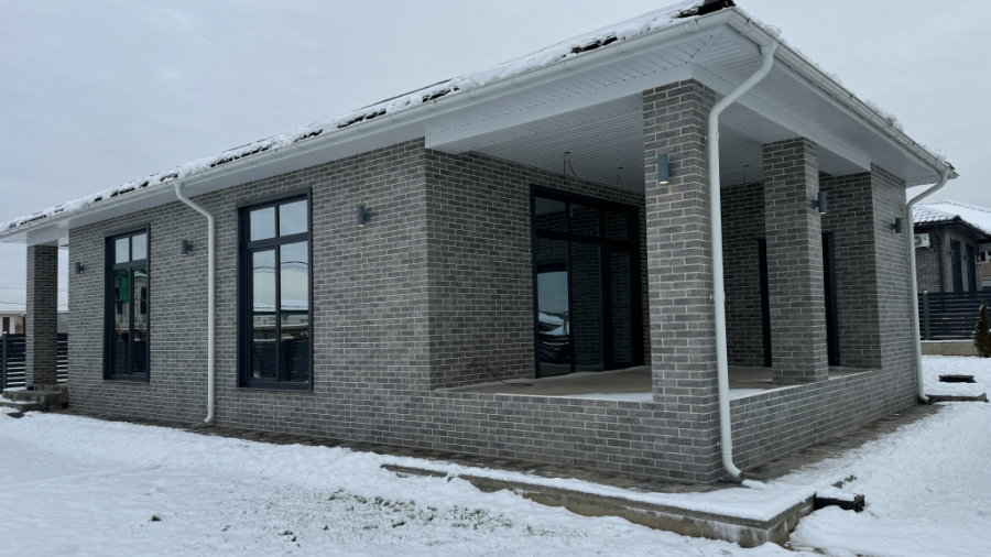 Фасадная клинкерная термопанель THERM ceramic - Arteon Grys ППС 30
